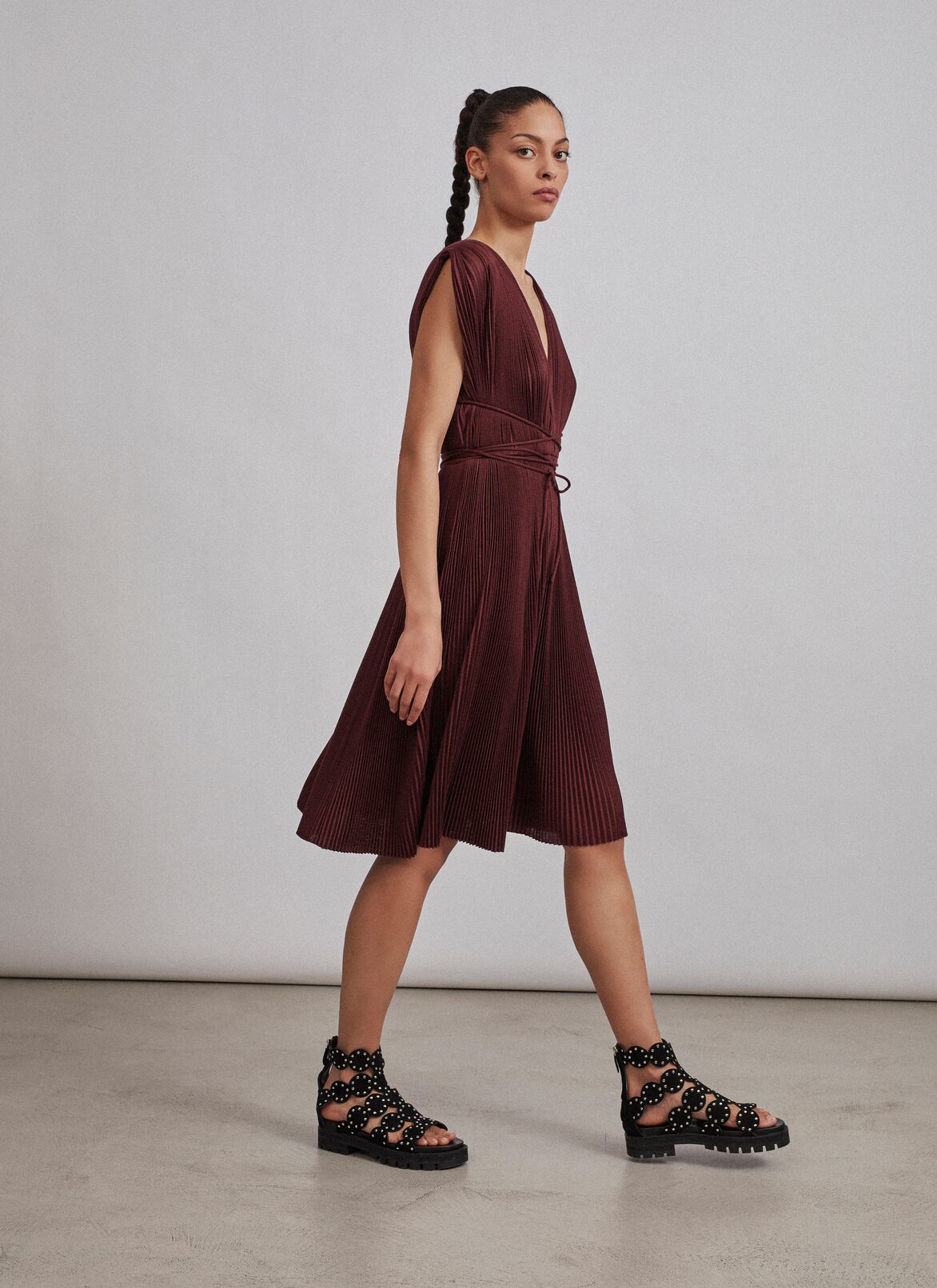 Dresses ALAÏA BURGUNDY DRESSES